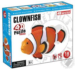 Clownfish 4D Puzzle with Realistic Detail,4D Master