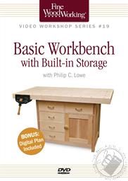 Basic Workbench with Built-in Storage with Philip C Lowe Includes Digital Plan (A Fine Woodworking DVD Workshop),Philip C Lowe