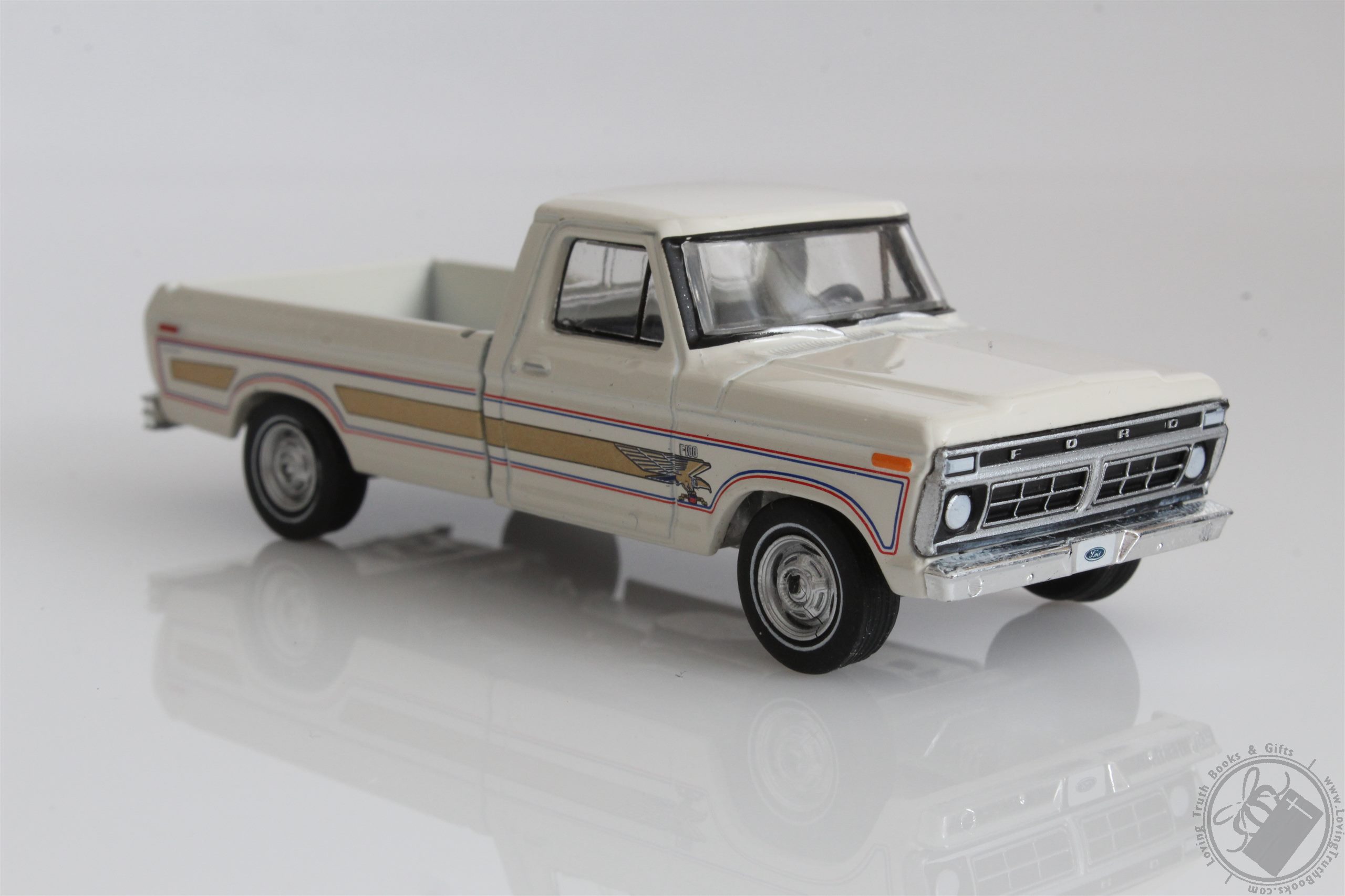 Ford F100 Pickup Truck 1976 Bicentennial Edition 164 Scale Diecast