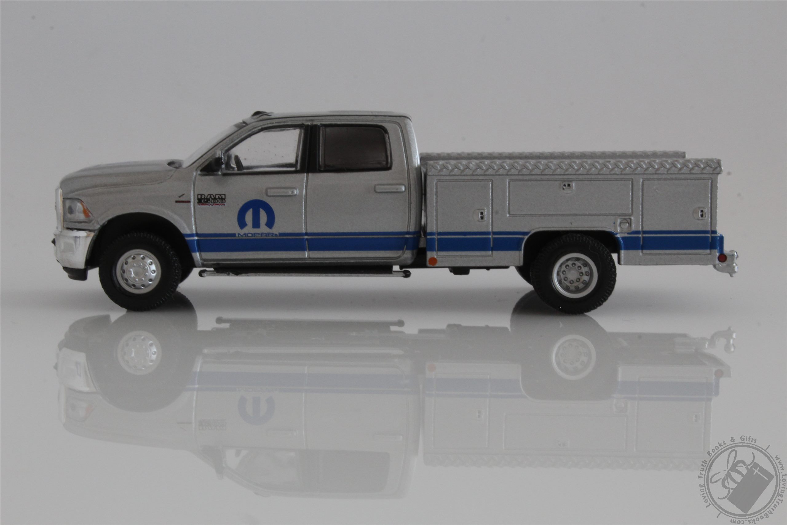 2018 Ram 3500 Dually, Service Truck, Mopar 164 Scale Diecast Model by