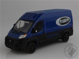 2018 Ram ProMaster 2500 High Roof MOPAR Custom Shop Work Van 1:64 Scale Diecast Model Dodge (Blue),Greenlight Collectibles 