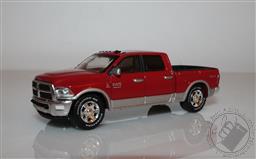 2018 Ram 2500 Pickup Truck Big Horn Harvest Edition, Case IH Red 1:64 Scale Diecast Model,Greenlight Collectibles 