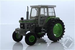 Down on the Farm Series 5 - 1992 Ford 5610 with Enclosed Cab - Green and Gray Diecast Model 1:64 Scale Farm Tractor,Greenlight Collectibles 