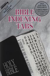 Large Print Silver Bible Indexing Tabs for any Bible 7-1/2 inches and Larger (Bible Reference Tabs),Tabbies