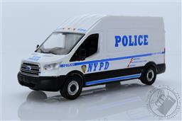Route Runners Series 3 - 2015 Ford Transit LWB High Roof - New York City Police Department (NYPD),Greenlight Collectibles 