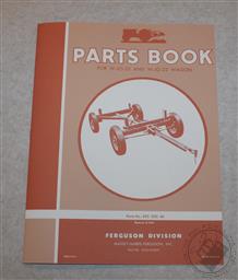 Ferguson Tractor Wagon / Trailer Parts Book / List Part Manual W-JO-20 & W-JO-22,Harry Ferguson Inc.