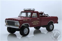 Fire & Rescue Series 3 - 1978 Ford F-250 Brush Truck - Fallston Community Volunteer Fire Department Unit 226, Fallston, North Carolina,Greenlight Collectibles 