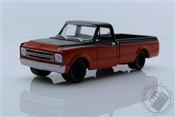 1968 Chevrolet C-10 Pickup - Black & Orange,Greenlight Collectibles 
