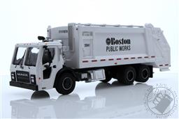 S.D. Trucks Series 16 - 2020 Mack LR Rear Loader Refuse Truck - Boston Public Works, Boston, Massachusetts,Greenlight Collectibles 