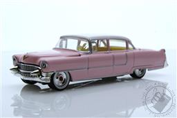 1955 Cadillac Fleetwood Series 60 - Pink with White Roof (Hobby Exclusive),Greenlight Collectibles