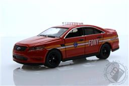First Responders Series 1 - 2016 Ford Police Interceptor Sedan - FDNY (The Official Fire Department City of New York) EMS Division 4,Greenlight Collectibles 