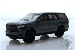 Showroom Floor Series 3 - 2023 Chevrolet Tahoe RST - Silver Sage Metallic,Greenlight Collectibles