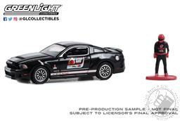 The Hobby Shop Series 15 - 2010 Shelby GT500 #68 - OPTIMA Ultimate Street Car Invitational with Race Car Driver,Greenlight Collectibles