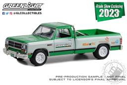 PREORDER 1990 Dodge D-350 - 2023 GreenLight Trade Show Exclusive (AVAILABLE JAN-FEB 2023),Greenlight Collectibles