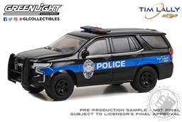 2022 Chevrolet Tahoe Police Pursuit Vehicle (PPV) - Tim Lally Chevrolet, Warrensville Heights, Ohio (Hobby Exclusive),Greenlight Collectibles
