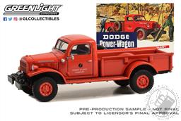 PREORDER Vintage Ad Cars Series 9 - 1945 Dodge Power Wagon “A Self-Propelled Power Plant” (AVAILABLE JUL-AUG 2023),Greenlight Collectibles