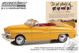 PREORDER Vintage Ad Cars Series 9 - 1949 Mercury Eight Convertible “It’s Got Plenty Of Get-Up-And-Go!” (AVAILABLE JUL-AUG 2023),Greenlight Collectibles
