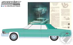 PREORDER Vintage Ad Cars Series 9 - 1971 Cadillac Coupe deVille “Your Second Impression Will Be Even Greater Than Your First” (AVAILABLE JUL-AUG 2023),Greenlight Collectibles