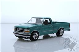 Johnny Lightning - 1995 Ford F-150 - Medium Calypso Green Metallic - LP Diecast Exclusive,Johnny Lightning