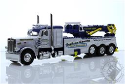 Peterbilt Model 389 Sleeper with Century Model 1150 Rotator Wrecker - Jackson County Tow Service,Die Cast Promotions