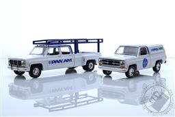 Auto-Haulers Release 66 - Pan Am - 1973 GMC Sierra 3500 Dually and 1975 GMC Sierra Grande 15,M2 Machines