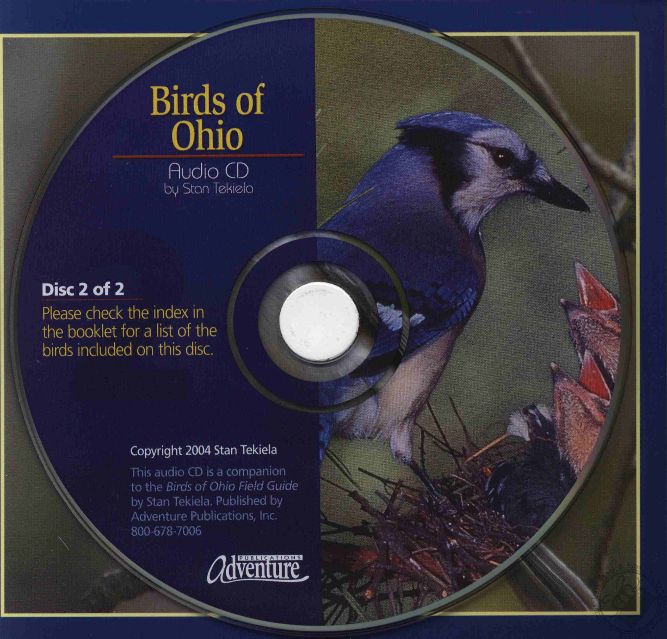 Birds of Ohio Audio CDs: Companion to the Birds of Ohio Field Guide by