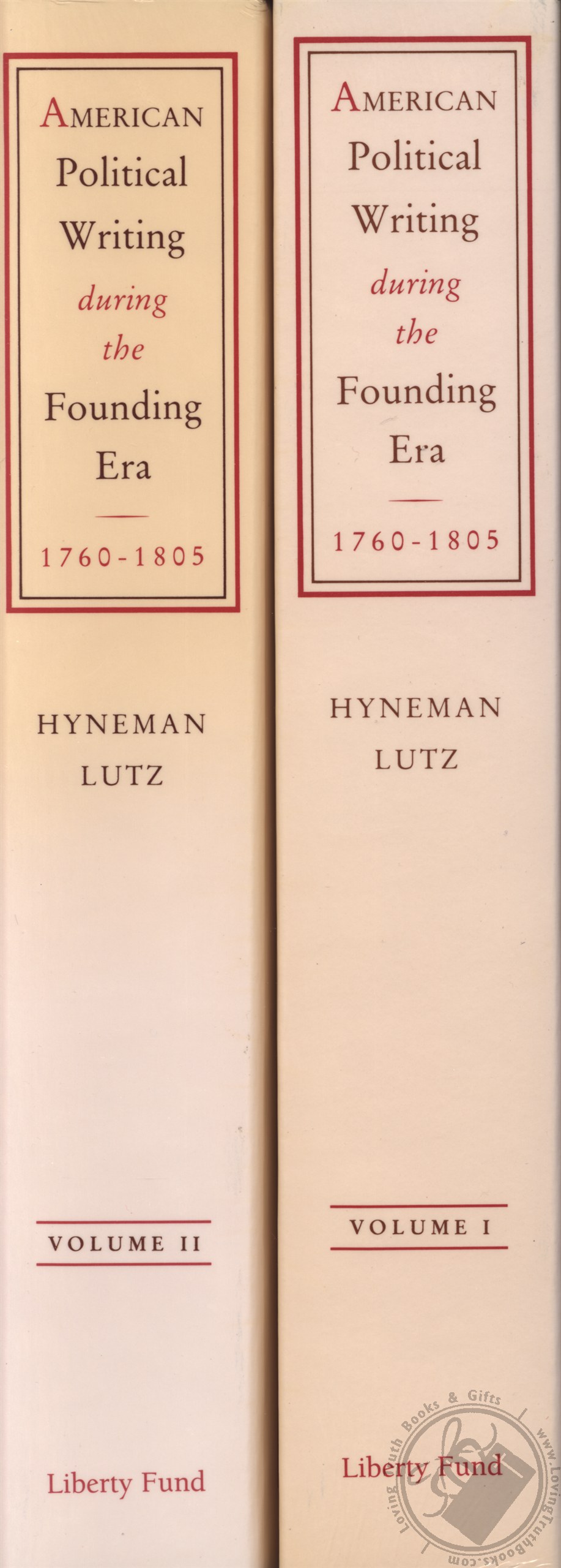 American political writing during the founding era 1760 1805 in two