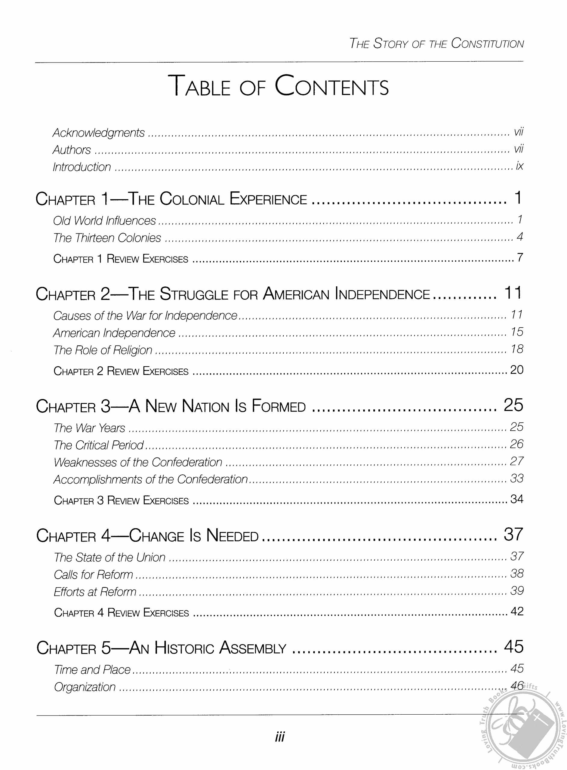 Set: The Story of the Constitution (Second Edition) with Teacher's ...