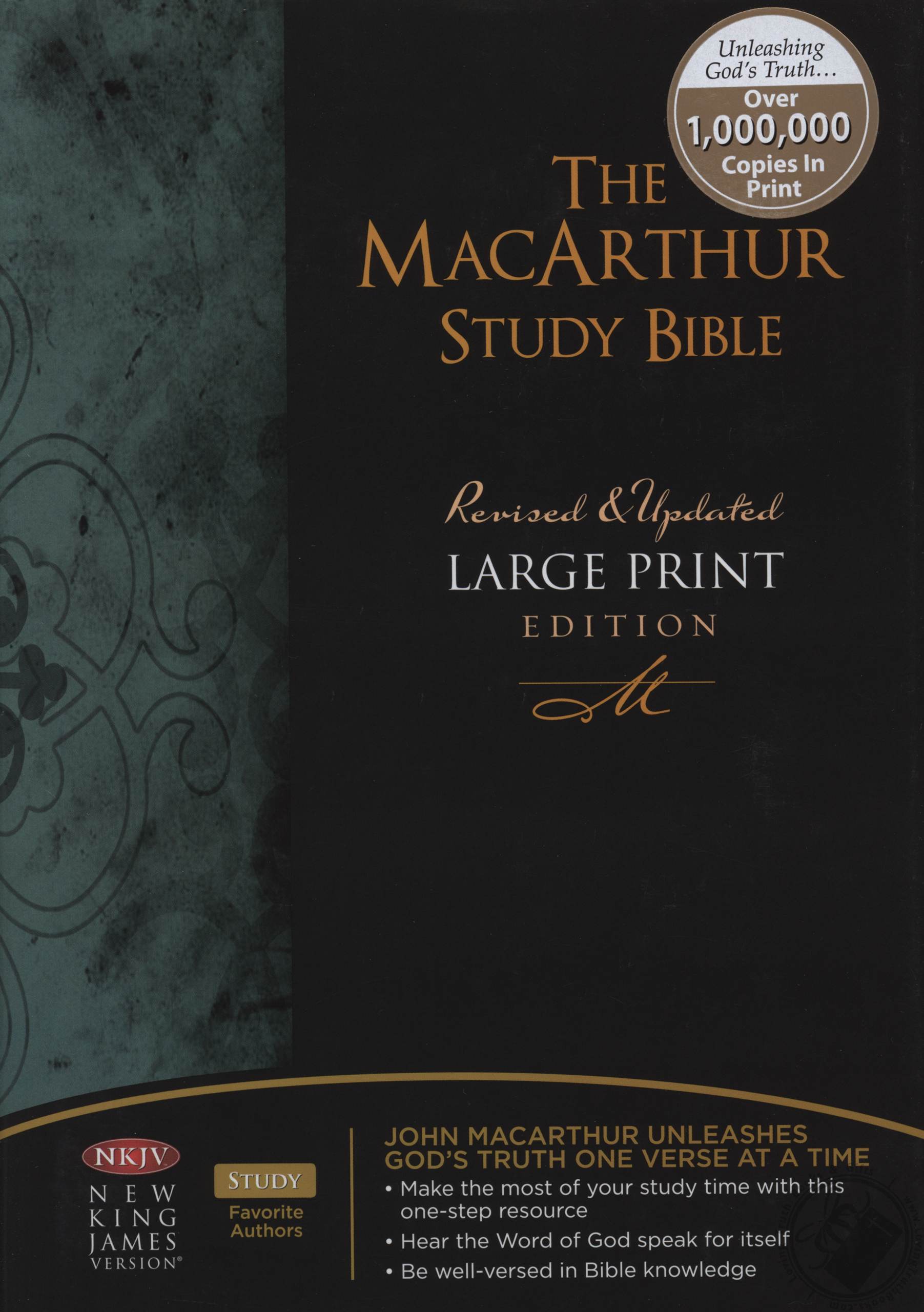 Nkjv large print the macarthur study bible revised and updated new